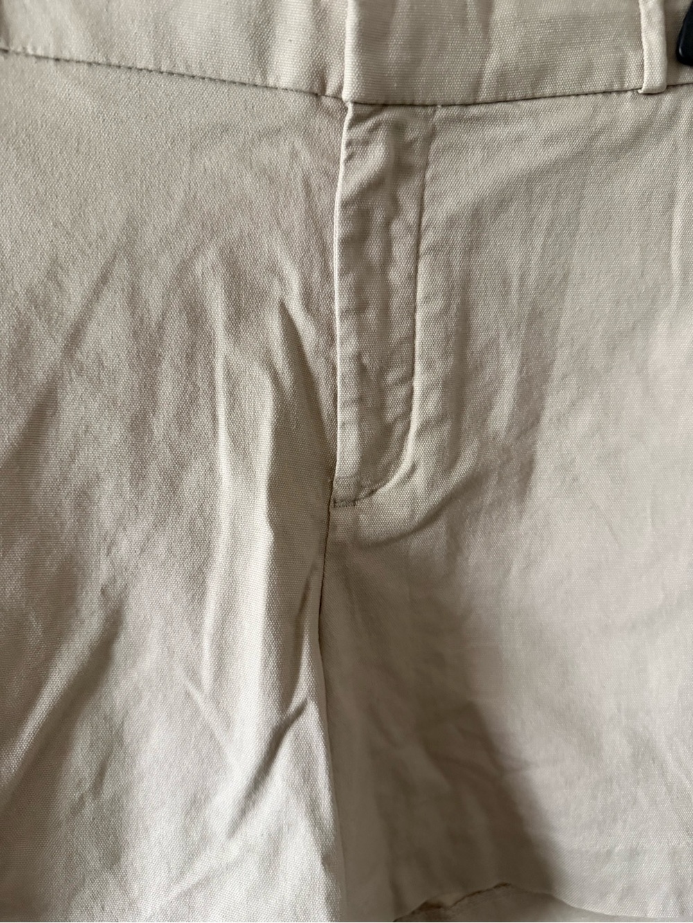Banan Republic Women’s Khaki Cotton Shorts - Neutral Beige - Picture 7 of 7